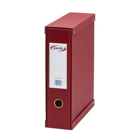ARCHIVADOR PARDO FR-PVC A4 c-CJ-70 ROJO