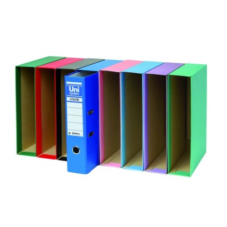 CAJA ARCHIV-UNISYSTEM Fº 86mm VERDE
