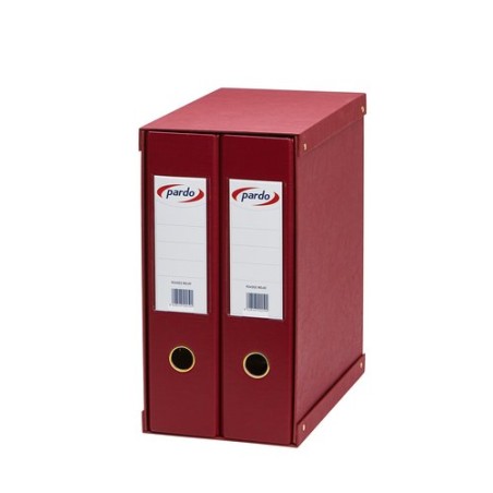 MODULO ARCHIVAD-PARDO FOR-PVC 2 Fº ROJO