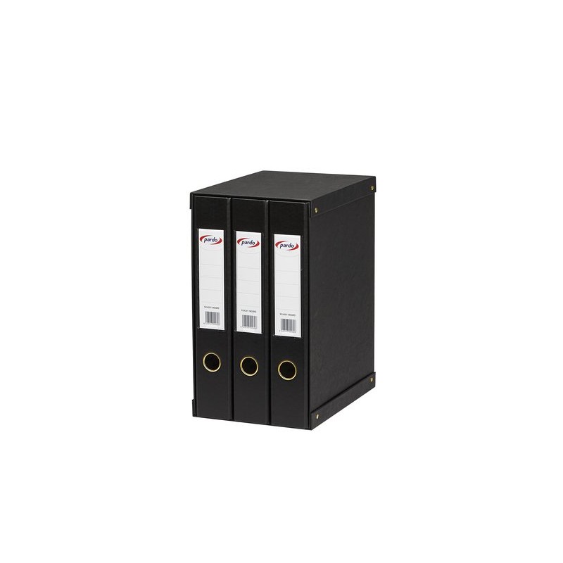 MODULO ARCHIVAD-PARDO FOR-PVC 3 Fº NEGRO