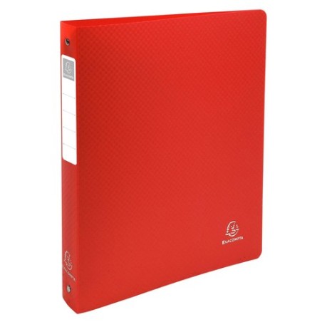 CARPETA EXACOMPTA PP A4 4 AN-30 ROJO