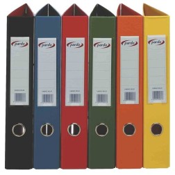CARPETA PARDO PVC Fº 2 AN-40 MX AZUL