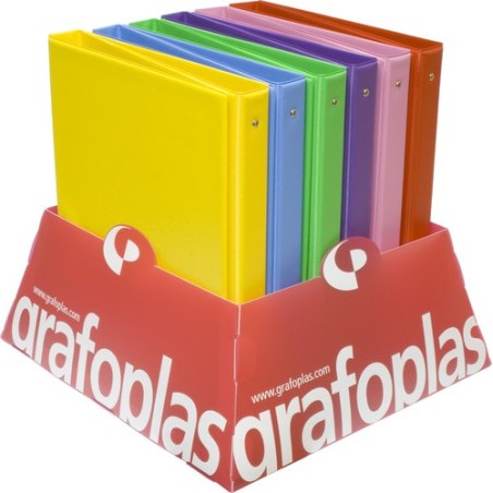 CARPETA GRAFOP-PVC ESC-Fº 4 AN-25 COLORS