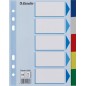 SEPARADORES ESSELTE PP A5 5 ps-