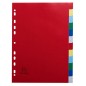 SEPARADORES EXACOMPTA PP FLEX- A4 12 ps- SEPARADORES EXACOMPTA PP FLEX- A4 12 ps-
