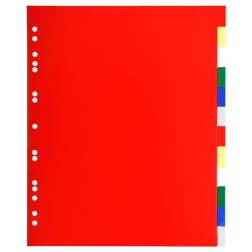 SEPARADORES EXACOMPTA PP FLEX- A4+ 12 ps