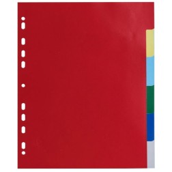 SEPARADORES EXACOMPTA PP FLEX- A4+ 6 ps-