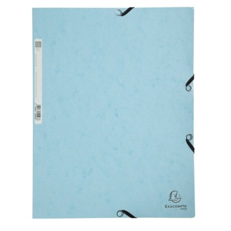 CARPETA SOLAP-EXACOMPTA AQUAREL A4 AZUL