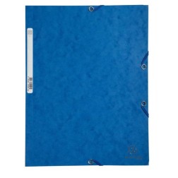 CARPETA SOLAP-EXACOMPTA CART- A4 AZUL