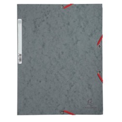 CARPETA SOLAP-EXACOMPTA CART- A4 GRIS