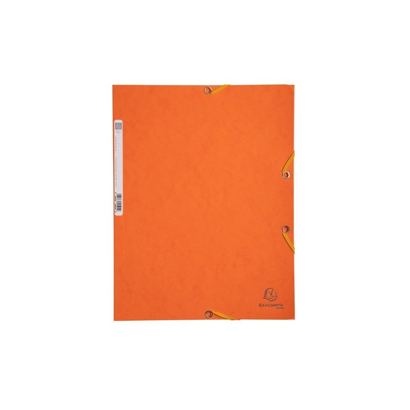 CARPETA SOLAP-EXACOMPTA CART- A4 NARANJA