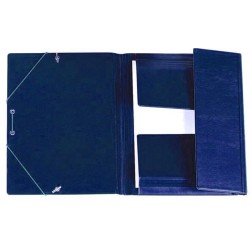 CARPETA SOLAP-IBER-PVC 4º AZUL