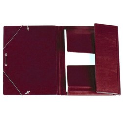 CARPETA SOLAP-IBER-PVC 4º BURDEOS