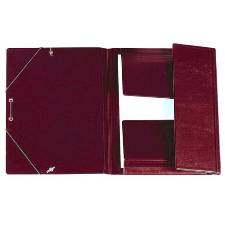 CARPETA SOLAP-IBER-PVC 4º BURDEOS