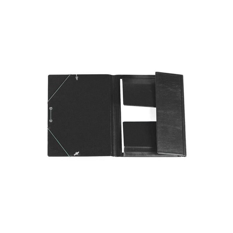 CARPETA SOLAP-IBER-PVC 4º NEGRA