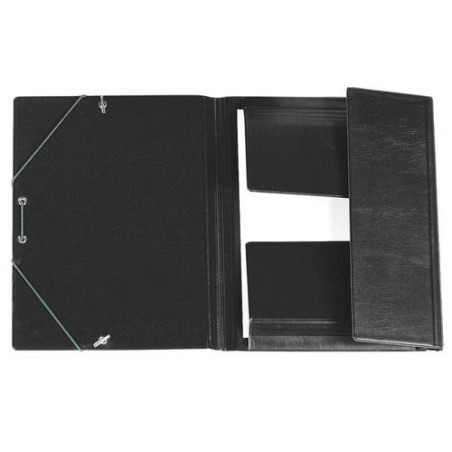 CARPETA SOLAP-IBER-PVC 4º NEGRA