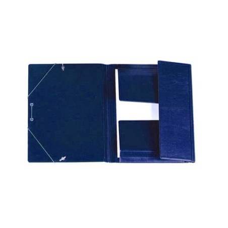 CARPETA SOLAP-IBER-PVC Fº AZUL