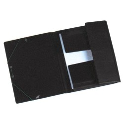 CARPETA SOLAP-IBER-PVC Fº PROL- NEGRO