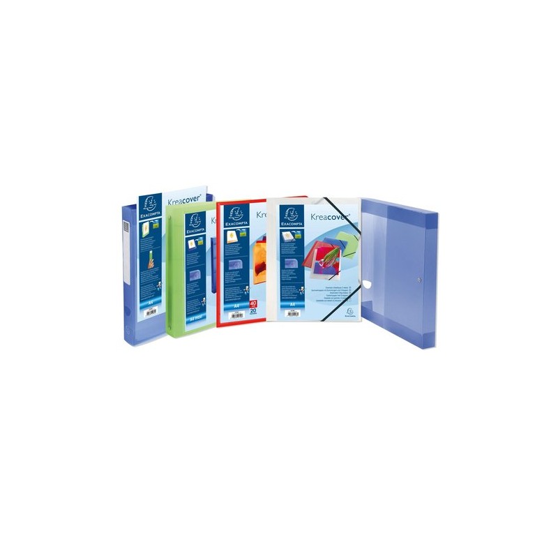 CARPETA SOLAP-EXACOMPTA PP A4 BLANCO