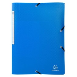CARPETA SOLAP-EXACOMPTA PP A4 AZUL