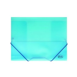 CARPETA SOLAP-FOROFIS PP A4 TRANS- AZUL