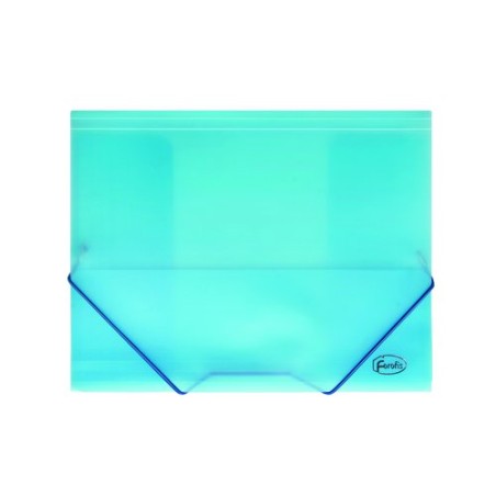 CARPETA SOLAP-FOROFIS PP A4 TRANS- AZUL
