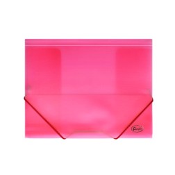 CARPETA SOLAP-FOROFIS PP A4 TRANS- ROJO