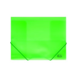 CARPETA SOLAP-FOROFIS PP A4 TRANS- VERDE