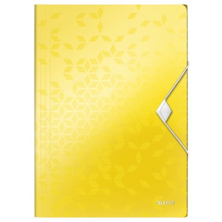 CARPETA SOLAP-LEITZ WOW PP A4 AMARILLO