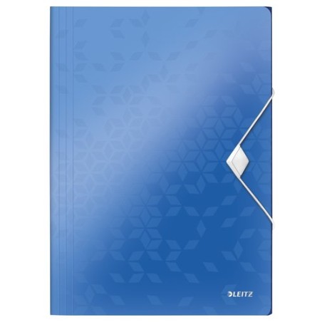 CARPETA SOLAP-LEITZ WOW PP A4 AZUL