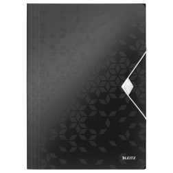 CARPETA SOLAP-LEITZ WOW PP A4 NEGRO