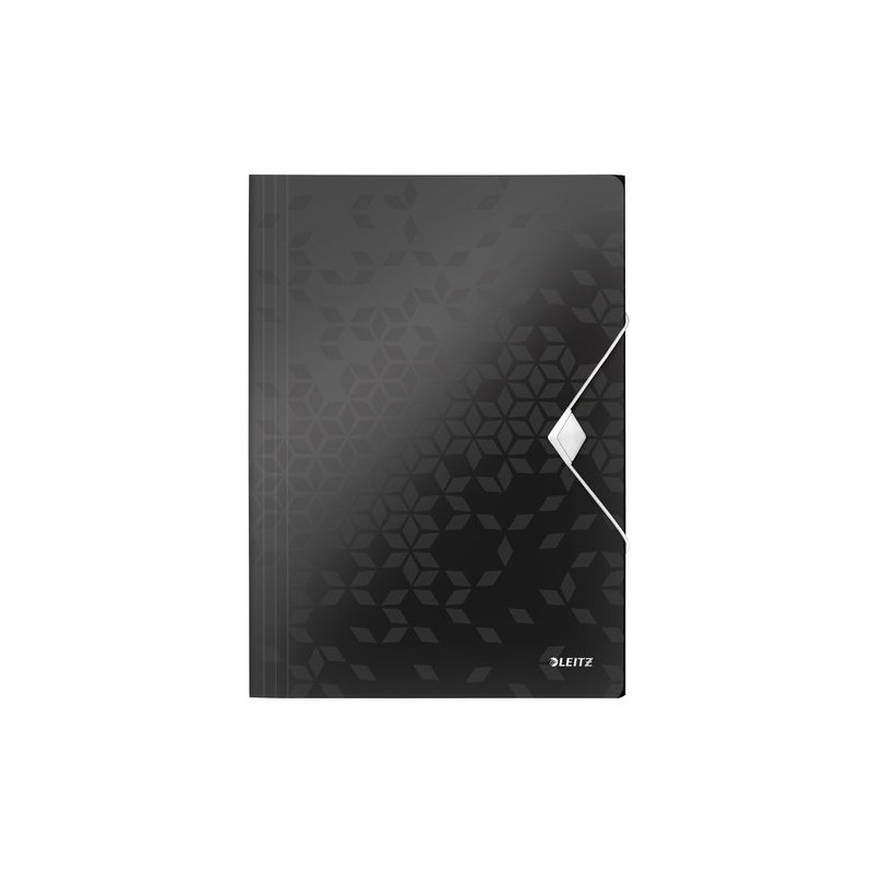CARPETA SOLAP-LEITZ WOW PP A4 NEGRO