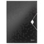CARPETA SOLAP-LEITZ WOW PP A4 NEGRO