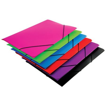 CARPETA SOLAP- PP Fº COLOR SURTIDO 6 COL