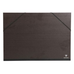 CARPETA DIBUJO CLAIREFONTAINE 52x72 NEGR