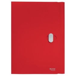 CARPETA SOLAP-LEITZ RECYCLE PP A4 ROJO