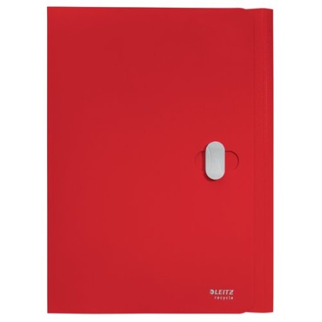 CARPETA SOLAP-LEITZ RECYCLE PP A4 ROJO