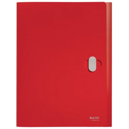 CARP-PROY-LEITZ RECYCLE PP A4 38mm ROJO