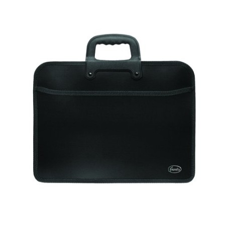 MALETIN FOROFIS PP A4 ASA Y CREM- NEGRO