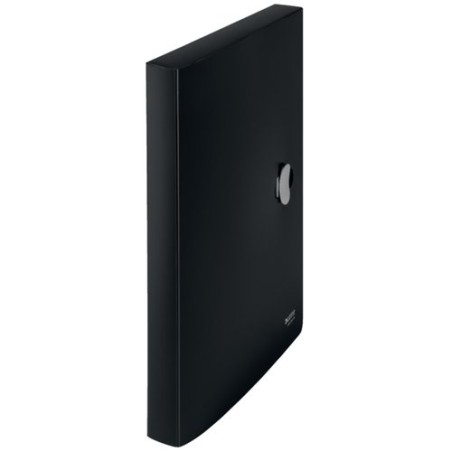 CARP-PROY-LEITZ PP RECYCLE A4 4 cm NEGRO