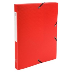 CARP-PROY-EXACOMPTA PP A4 2,5 cm ROJO