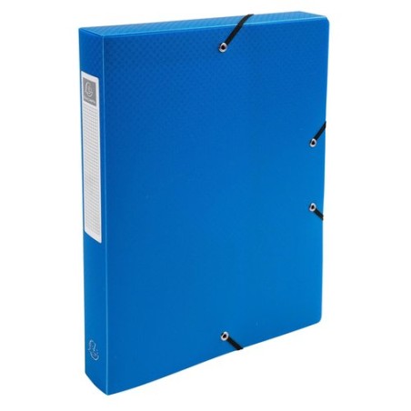 CARP-PROY-EXACOMPTA PP A4 4 cm AZUL