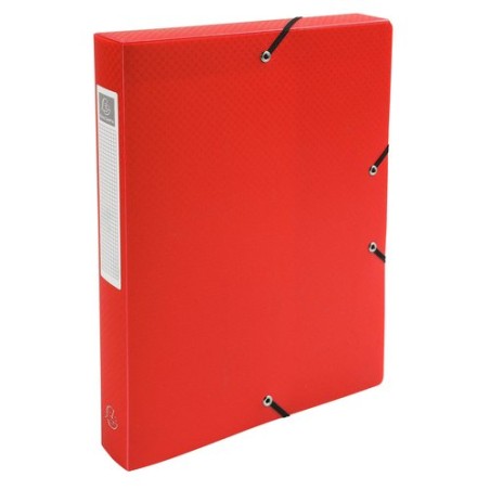 CARP-PROY-EXACOMPTA PP A4 4 cm ROJO