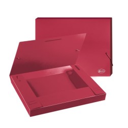 CARP-PROY- FOROFIS PP A4 3 cm ROJO