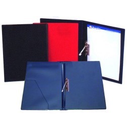 CARPETA MINICLIP LAT- IBERP-PVC Fº NEGRO