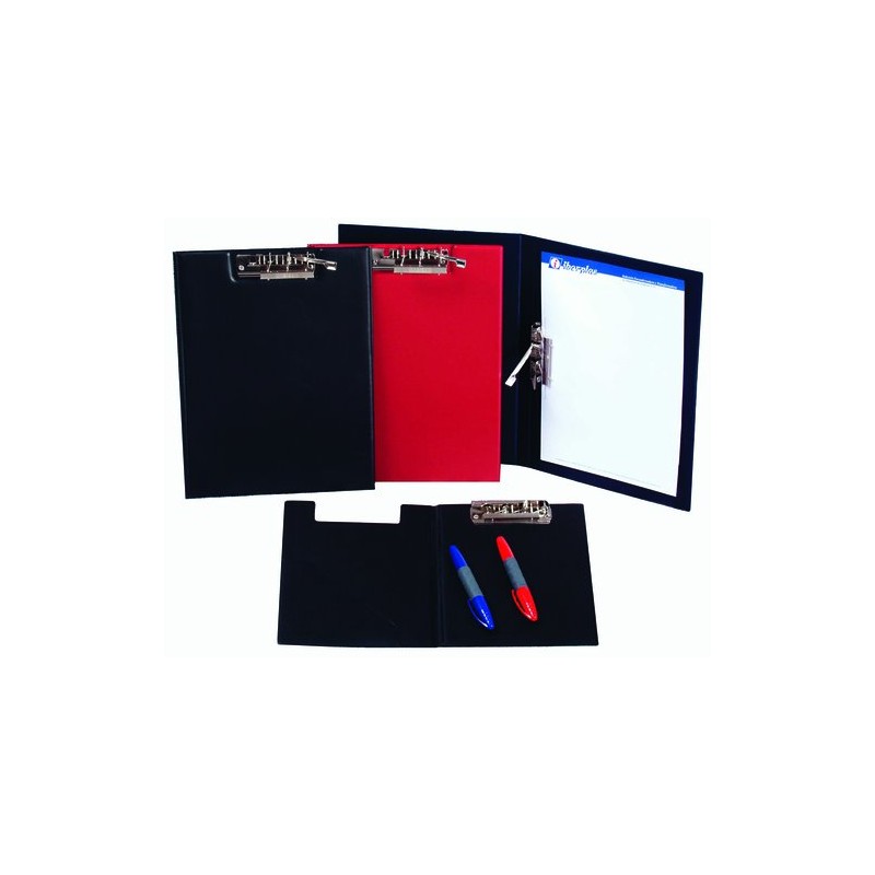 CARPETA MINICLIP SUP- IBERP-PVC Fº NEGRO