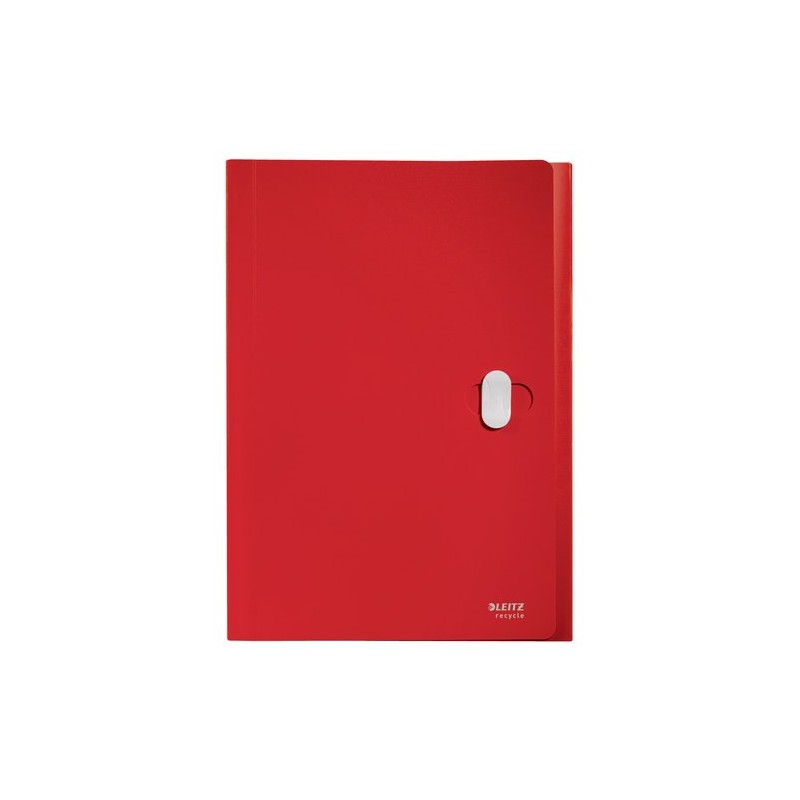 CLASIF-ACORD-LEITZ RECYCLE PP A4 ROJO