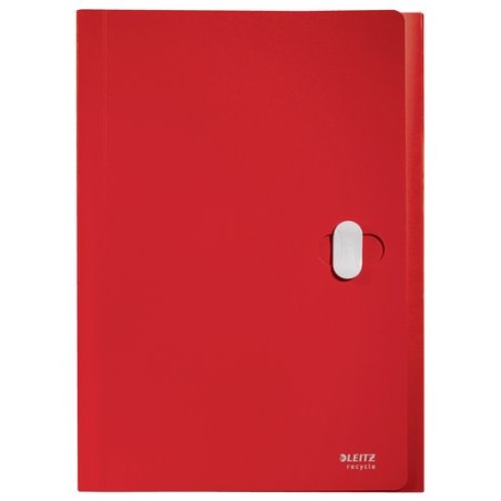 CLASIF-ACORD-LEITZ RECYCLE PP A4 ROJO