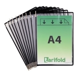 FUNDA TARIFOLD C-PIV- A4 c-MARCO NE P-10