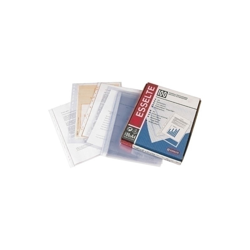 FUNDA MULT-ESS-PP 80µ LISO A4 11 P-100 FUNDA MULT-ESS-PP 80µ LISO A4 11 P-100